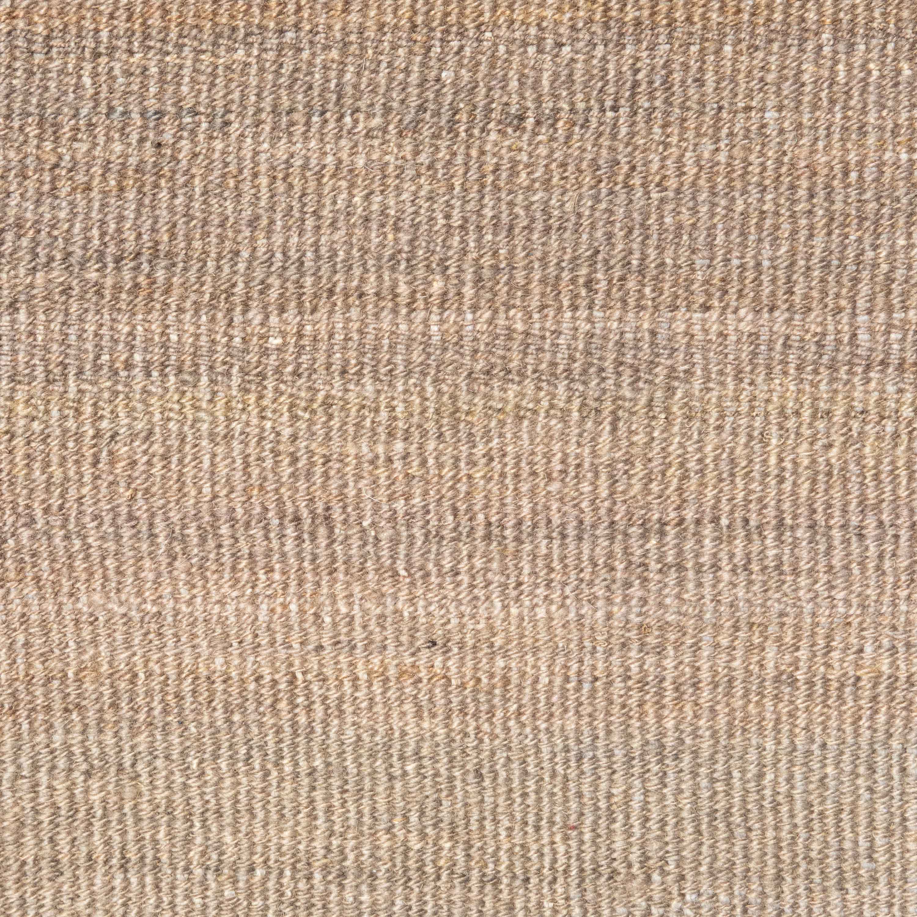 Vintage Persian Jajim Kilim, Undyed Greige Taupe Wool, Four-Panel Origin, Percia (c. 1940)