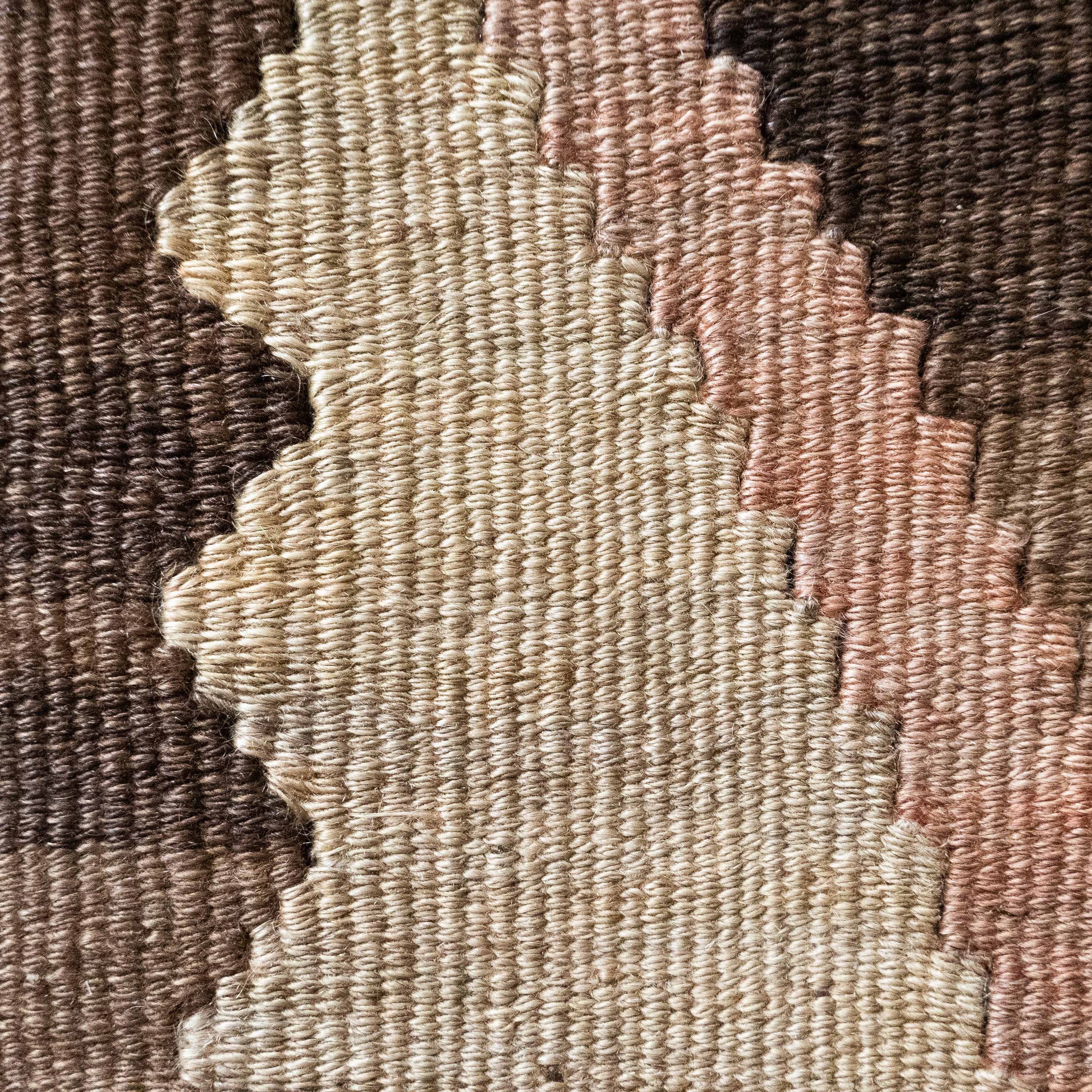 Abstract Geometric ‘Arab’ Kilim, Central Asia (c. 1900)