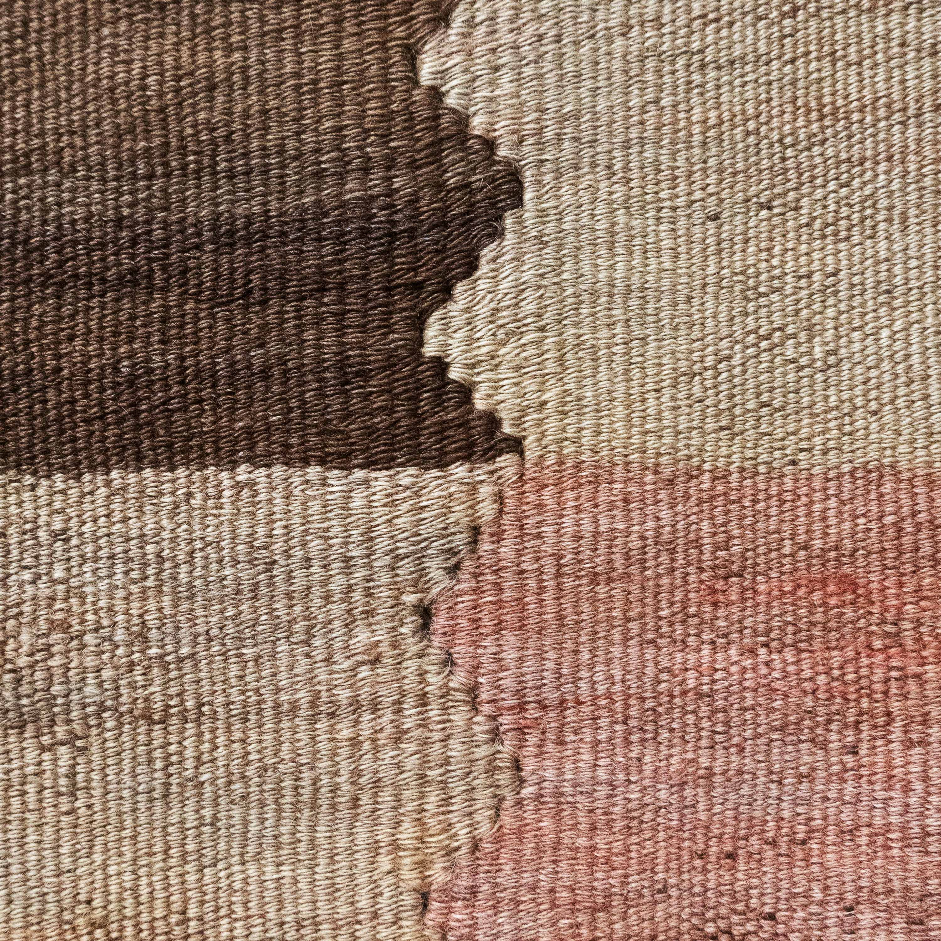 Abstract Geometric ‘Arab’ Kilim, Central Asia (c. 1900)