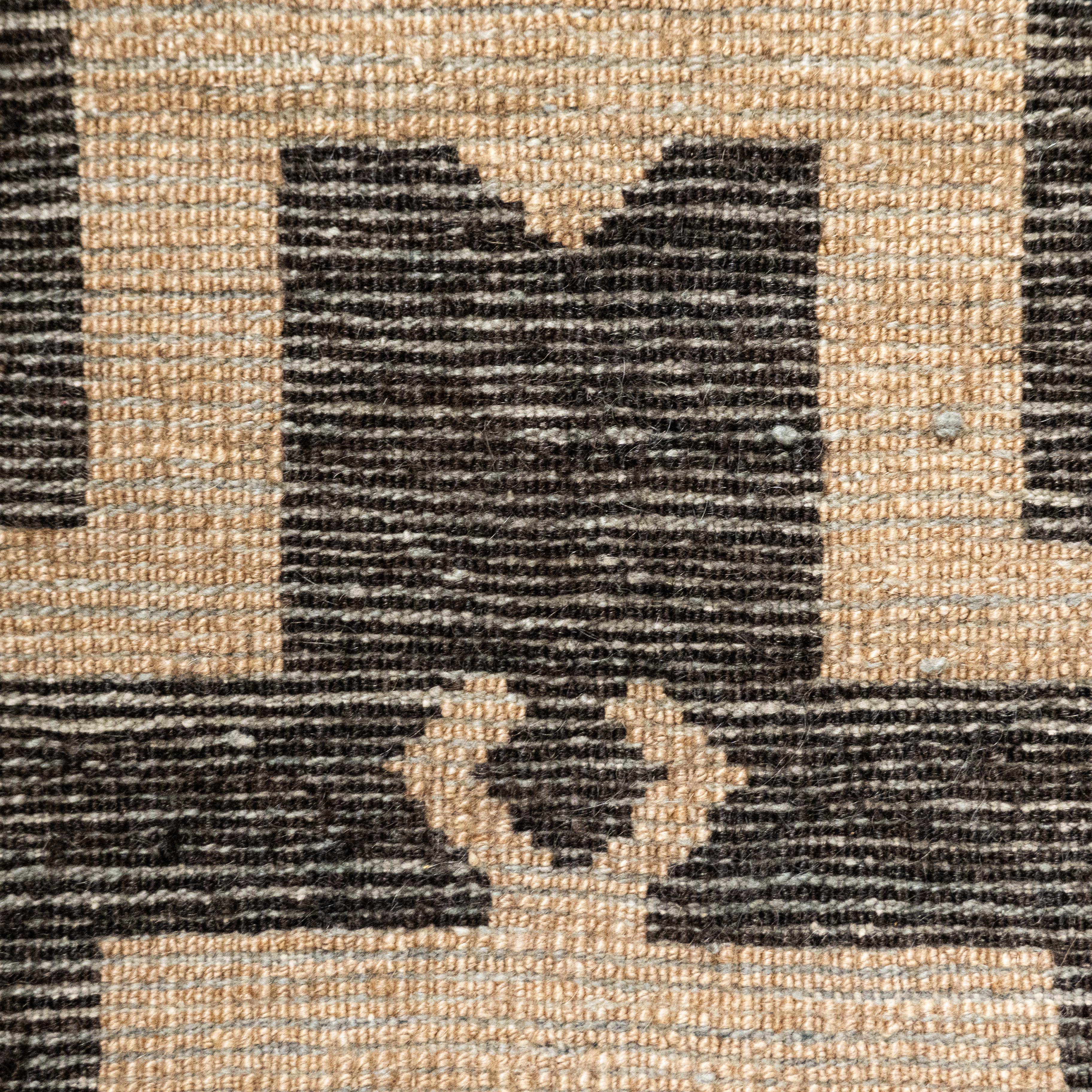 Silky Midnight Mohair Prayer Niche Tülü Rug, Turkey (c. 1930)