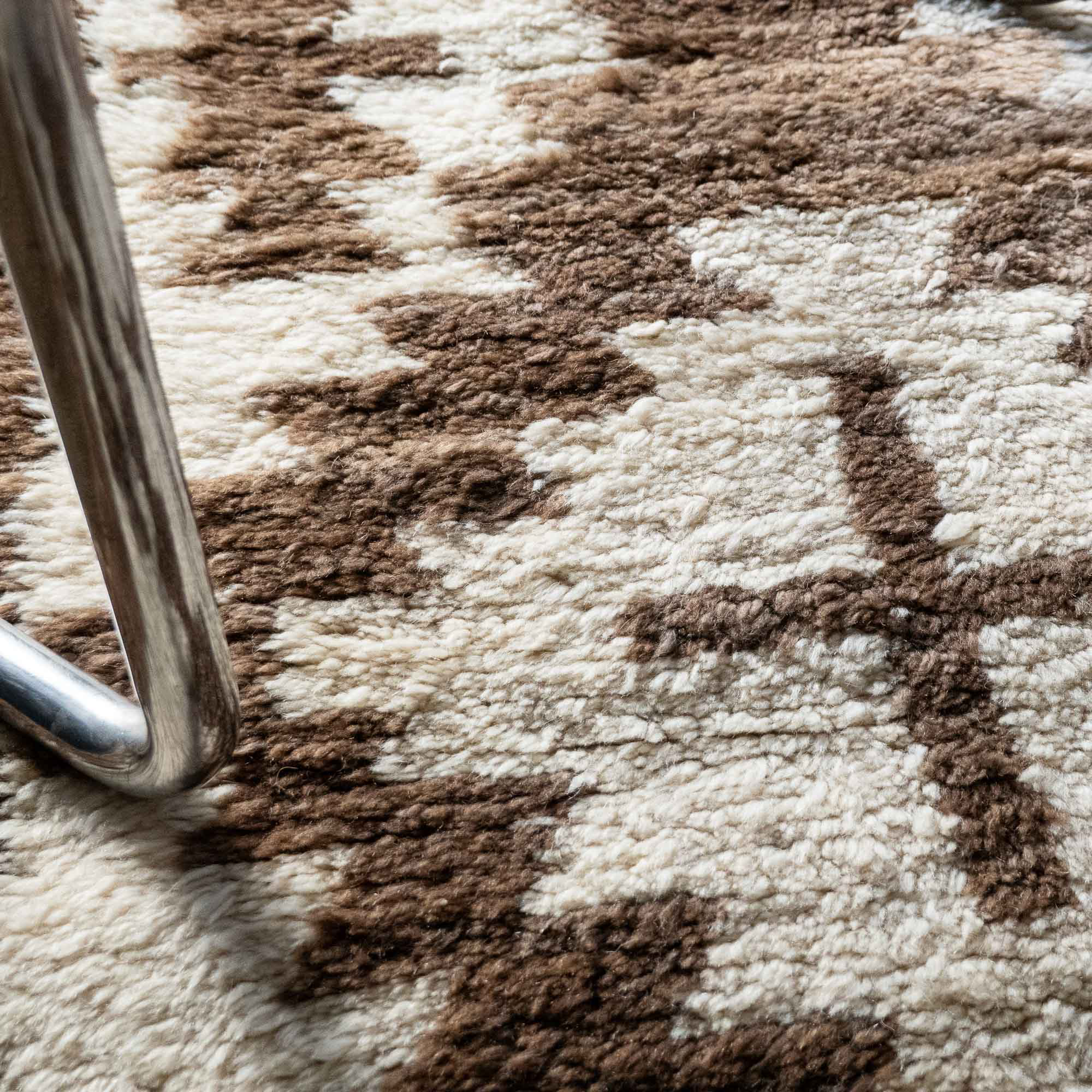 Plush Undyed Wool Turkmen ‘Dragon’ Tülü, Turkey (c. 1940)