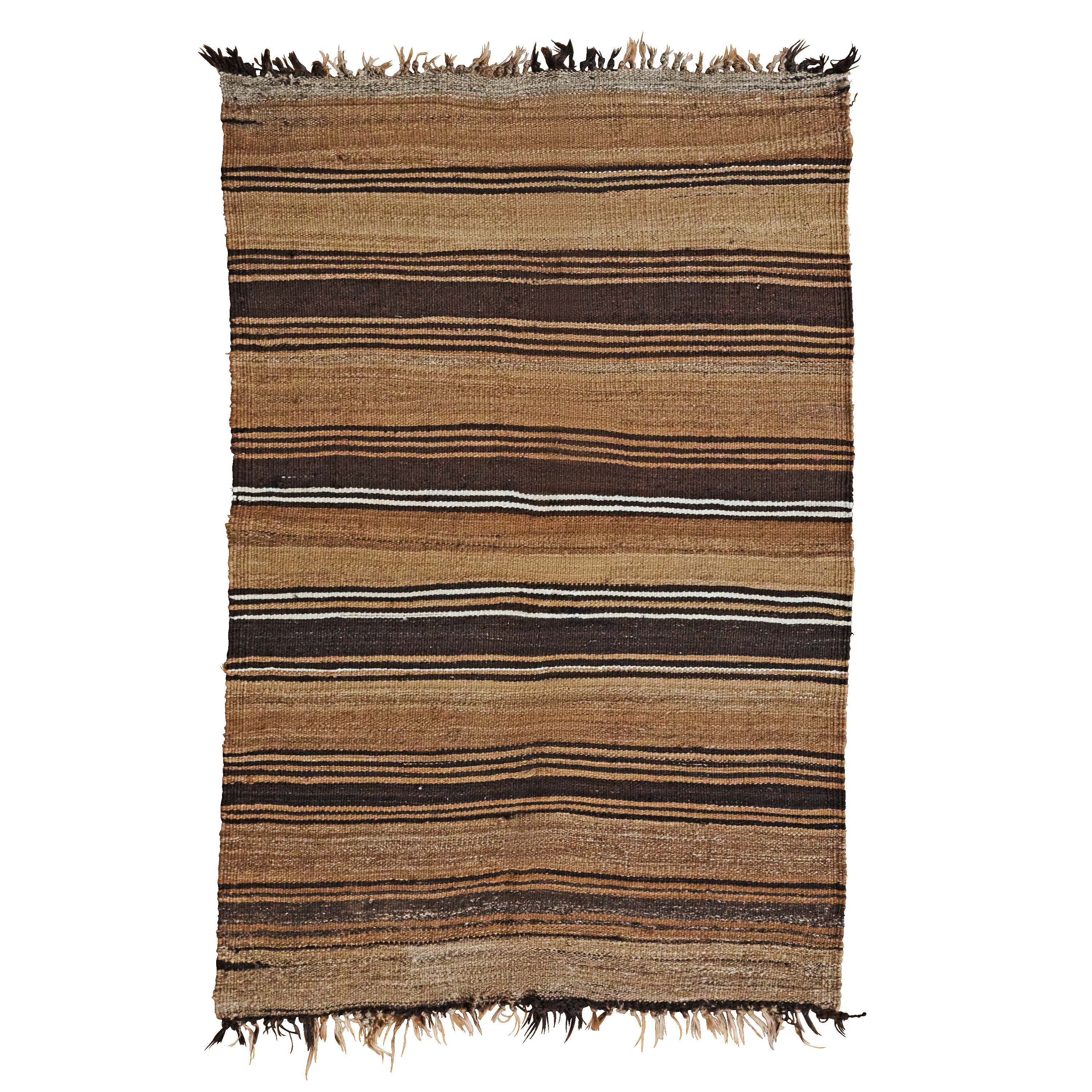 Khorasan Kurdish Camel and Goat Village Kilim, Persia (c. 1920)